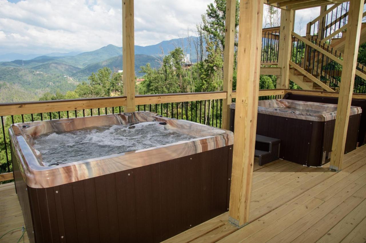 Mansion In The Sky Cabin 개틀린버그 외부 사진