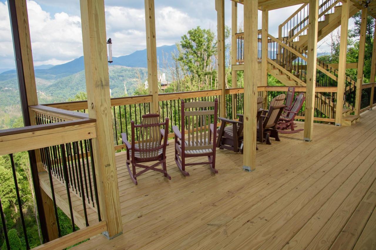 Mansion In The Sky Cabin 개틀린버그 외부 사진