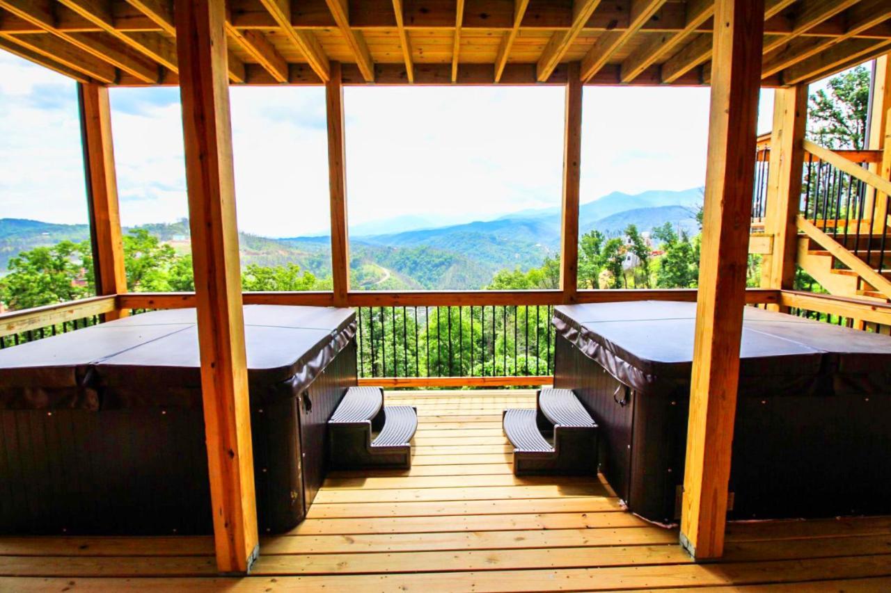 Mansion In The Sky Cabin 개틀린버그 외부 사진