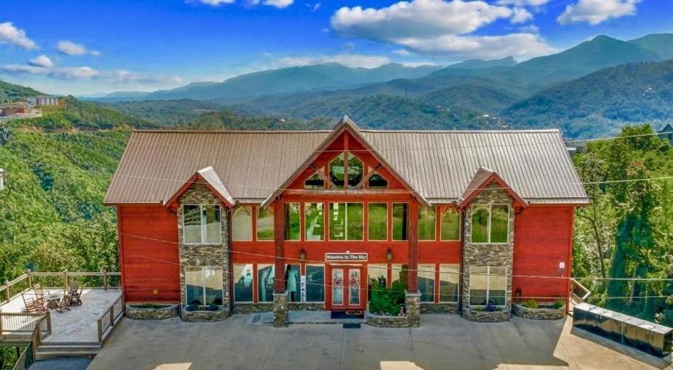 Mansion In The Sky Cabin 개틀린버그 외부 사진