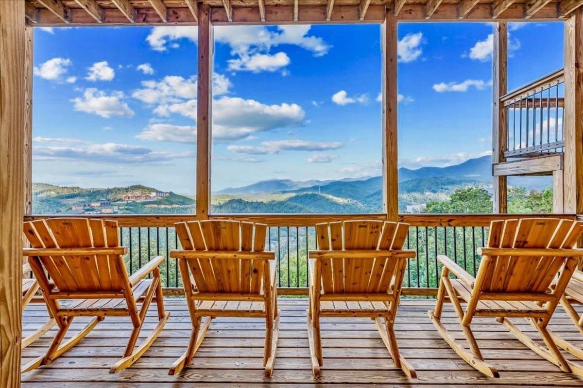 Mansion In The Sky Cabin 개틀린버그 외부 사진